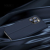 Etui do iPhone 15 Pro pokrowiec z klapką i portfelem Dux Ducis Skin Pro - niebieski