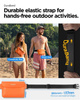 SPIGEN A620 UNIVERSAL WATERPROOF WAIST BAG 2-PACK SUNSET ORANGE