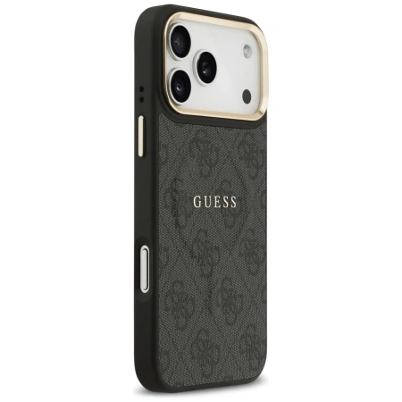GUESS ETUI CASE DO IPHONE 17 PRO MAX MAGSAFE PU CLASSIC LOGO 4G