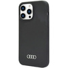 Etui Audi Silicone Case na iPhone 14 Pro Max 6.7" - czarne AU-LSRIP14PM-Q3/D1-BK