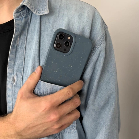 HURTEL ECO CASE ETUI DO IPHONE 12 POKROWIEC SILIKONOWY Z OCHRONĄ TELEFONU