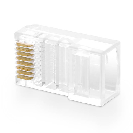 UGREEN WTYCZKA RJ45 8P/8C DO KABLI ETHERNET CAT5 CAT5E 100SZT UTP