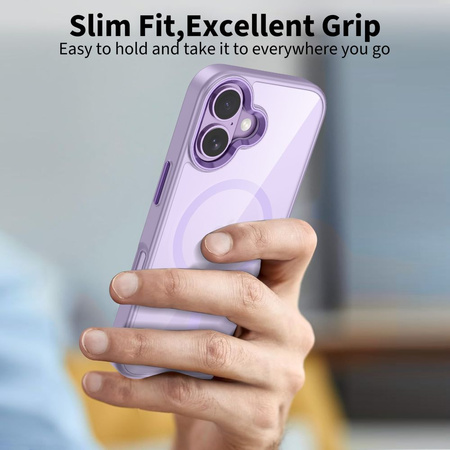 TECH-PROTECT MAGMAT MAGSAFE IPHONE 17 LAVENDER/CLEAR