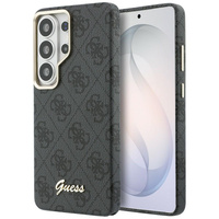 Etui Guess 4G Script MagSafe do Samsung  Galaxy S26 Ultra czarny