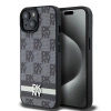 DKNY POKROWIEC HARDCASE DO IPHONE 14 15 136.1 SKÓRZANY MONO PATTERN STRIPES