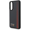 Etui Red Bull Real Carbon Fiber Powerbar MagSafe do Samsung Galaxy S25 Edge czarny