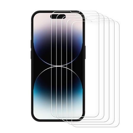 Joyroom Knight 2,5D FS TG 5x szkło iPhone 14 Pro na cały ekran (JR-DH06)