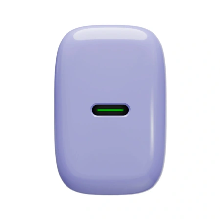 Ładowarka sieciowa Puro Pro Lite 30W USB-C  - fioletowa