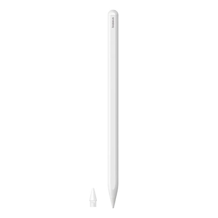 Rysik z aktywną końcówką Baseus Smooth Writing 2 Overseas Edition do iPad z wymienną końcówką - biały