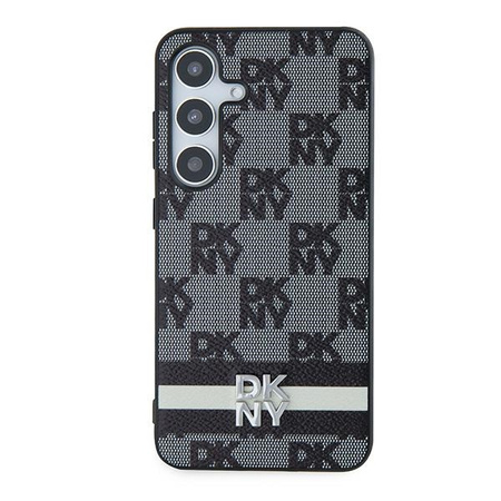 DKNY CASE DO SAMSUNG S24 S21 S22 HARDCASE Z PASKIEM SKÓRZANYM MONO PATTERN