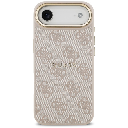Etui Guess 4G PU Classic Logo MagSafe do iPhone Air różowy