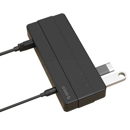 Hub Orico H7928-U3-V1 7x USB-A 3.0 - czarny