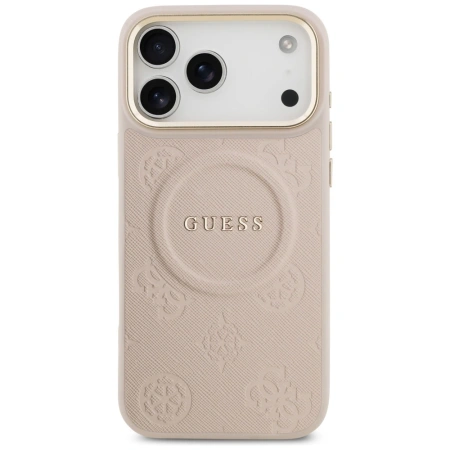 GUESS ETUI PEONY HOT STAMP MAGSAFE DO IPHONE 17 PRO MAX CASE DESIGN