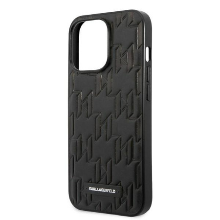 Karl Lagerfeld KLHCP13XMNMP1K iPhone 13 Pro Max 6,7" hardcase czarny/black Monogram Plaque