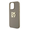 DKNY ETUI HARDCASE DO IPHONE 15 PRO MAX 6.7 Z METALOWYM LOGO I RĘKAWKIEM