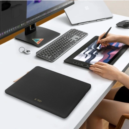 TECH-PROTECT TORBA FLEECE DO LAPTOPA 13 14 CALI Z OCHRONĄ PRZED