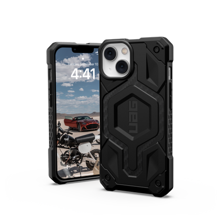 UAG Monarch - obudowa ochronna do iPhone 14 Plus kompatybilna z MagSafe (carbon fiber)