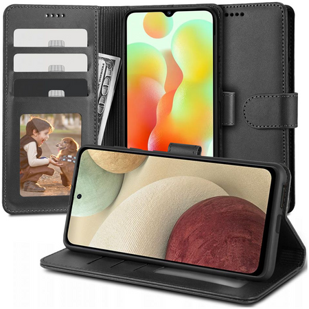 TECH-PROTECT ETUI WALLET DO XIAOMI REDMI 12C POKROWIEC ELEGANCKI OCHRONA