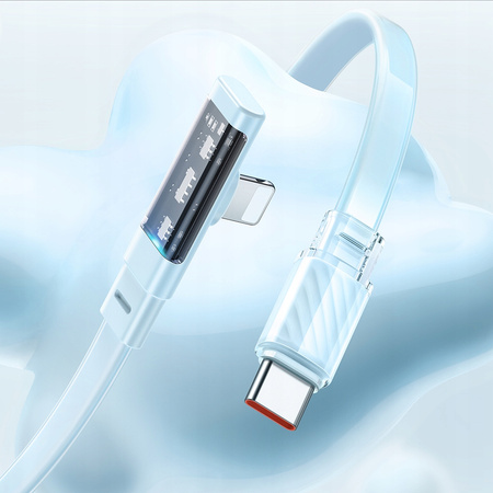 Mcdodo USB-C for iPhone High Speed Angled Cable 36W 1.8M Blue