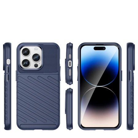 HURTEL ETUI CASE PANCERNY DO IPHONE 14 PRO MAX Z OCHRONĄ NA TELEFON
