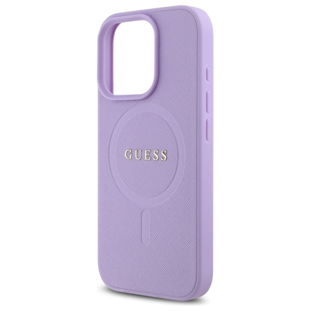 GUESS ETUI CASE DO IPHONE 16 PRO HARDCASE SAFFIANO DO MAGSAFE MAGNETYCZNE