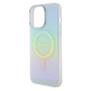 Guess GUHMP15XHITSQ iPhone 15 Pro Max turkusowy/turquoise hardcase IML Iridescent MagSafe
