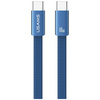 Kabel USAMS U96 60W USB-C do USB-C 1.2m niebieski