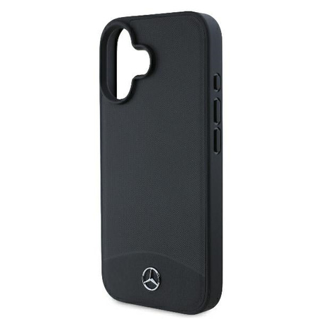 MERCEDES ETUI CASE HARDCASE POKROWIEC DO IPHONE 16 SKÓRA TEKSTUROWA