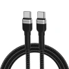 WOZINSKY KABEL USB-C USB-C DO MACBOOK PRO AIR IPAD SZYBKIE ŁADOWANIE 65W 1M