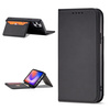 Magnet Card Case etui do iPhone 12 Pro Max pokrowiec portfel na karty kartę podstawka czarny