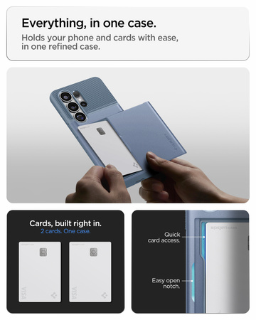 Spigen Slim Armor CS, light blue - Samsung Galaxy S26 Ultra
