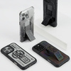 Skinarma etui Kira Kobai iPhone 16 Pro   6.3 Magnetic Charging Grip Stand chrome