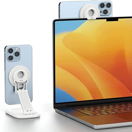 SODI STOJAK INDUKCYJNY DO MAGSAFE IPHONE 12 13 14 15 DO ŁADOWANIA W BIURZE