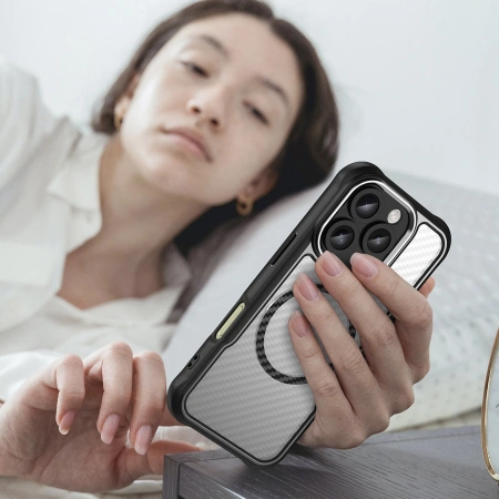 HURTEL ETUI CASE DO IPHONE 16 PRO DO MAGSAFE OCHRONNE Z FUNKCJĄ MAGNETYCZNĄ