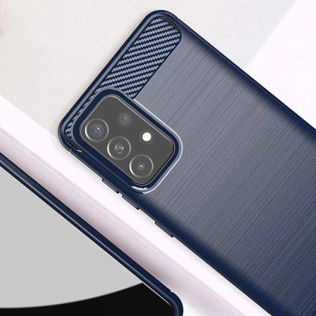 HURTEL CARBON CASE ELASTYCZNE DO SAMSUNG GALAXY A72 4G POKROWIEC NA TELEFON