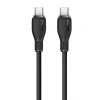 Kabel Baseus Pudding Series USB-C - USB-C 100W 1,2m - czarny