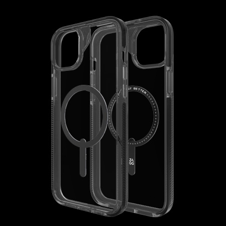 Etui ZAGG Santa Cruz Snap z MagSafe do iPhone 15 Pro - czarne