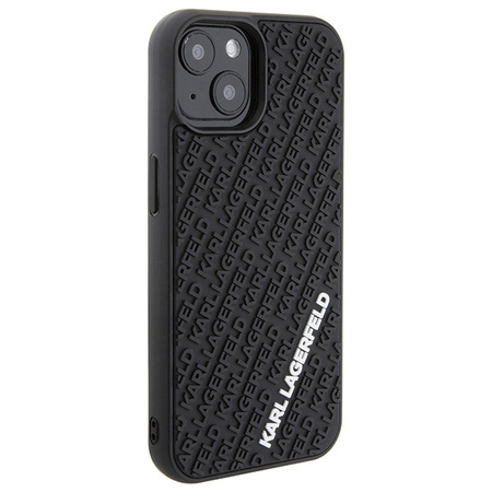 KARL LAGERFELD ETUI HARDCASE DO IPHONE 15 14 13 6.1 3D RUBBER MULTI LOGO
