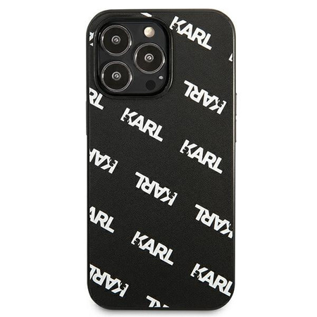 Karl Lagerfeld KLHCP13LPULMBK3 iPhone 13 Pro / 13 6,1" hardcase czarny/black Allover