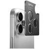 Szkło na obiektyw aparatu UNIQ Optix     Aluminium Camera Lens Protector do iPhone 17 z aplikatorem niebieski