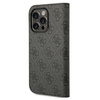 GUESS ETUI DO IPHONE 14 PRO 6,1 BOOK 4G Z LOGO VINTAGE GOLD