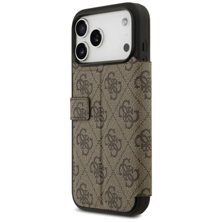 GUESS ETUI BOOK 4G METAL LOGO DO IPHONE 17 PRO MAX POKROWIEC WYSOKA