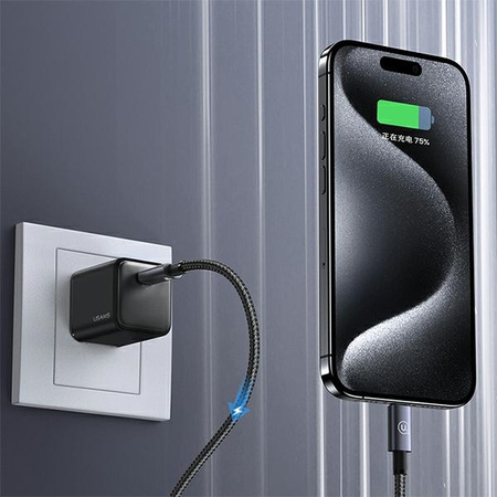 USAMS KABEL USB-C DO USB-C 60W 1,2M DO TELEFONÓW ZASILANIE FAST CHARGING