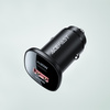 Acefast ładowarka samochodowa 38W USB Typ C / USB, PPS, Power Delivery, Quick Charge 3.0, AFC, FCP czarny (B1 black)