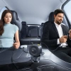 Ładowarka samochodowa Baseus PrimeTrip VR2 Max 60W ze zwijanymi kablami USB-C - czarna