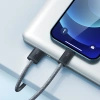 Baseus kabel do iPhone USB - Lightning 1m, 2,4A szary (CALD000416)
