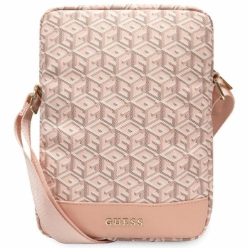 Guess Torba GUTB10HGCFSEP 10różowy/pink GCube Stripe Tablet Bag