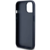 Etui Guess 4G Triangle Metal Logo na iPhone 15 Plus / 14 Plus - niebieskie