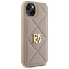 DKNY POKROWIEC DO IPHONE 15 PLUS 6.7 QUILTED STACK LOGO Z LOGO WERSJA BLACK