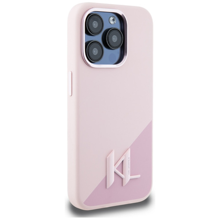 KARL LAGERFELD ETUI SILICONE SHADOW DO IPHONE 15 PRO MAX DO MAGSAFE